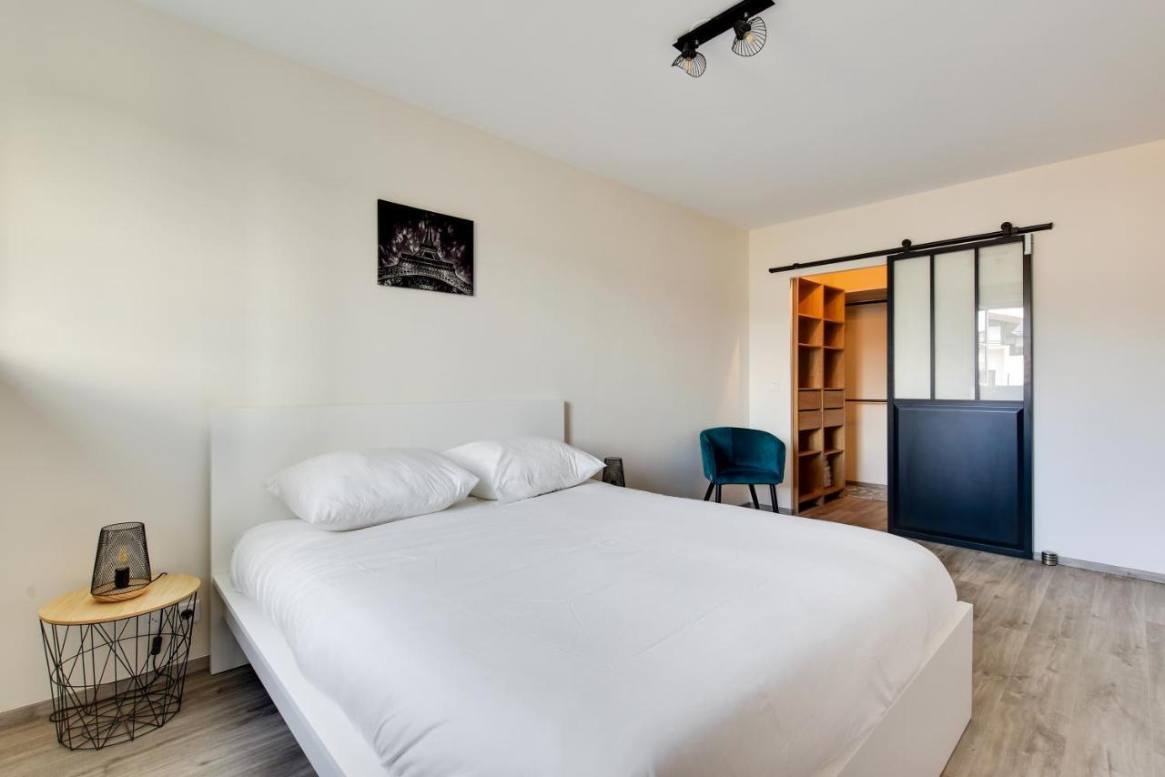 Appart Cosy Quartier Calme Hyper Centre Parking Apartment Magny-le-Hongre Luaran gambar