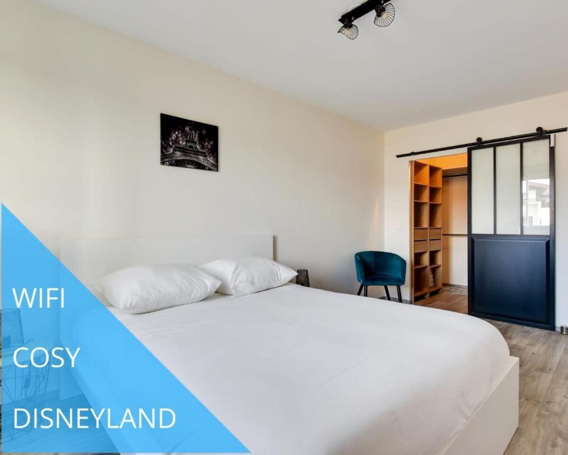Appart Cosy Quartier Calme Hyper Centre Parking Apartment Magny-le-Hongre Luaran gambar